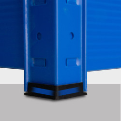 Estantería de Metal 160x60x180 cm Azul
