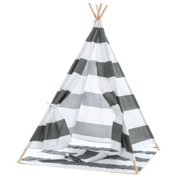 Tipi Infantil Esna Gris a rayas