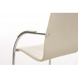 Silla de espera Melina Crema