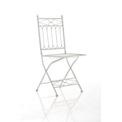 Silla plegable Asina Blanco antiguo