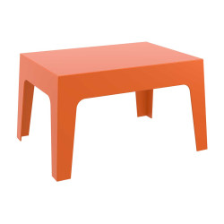 Mesa auxiliar Box 70x50 cm Naranja