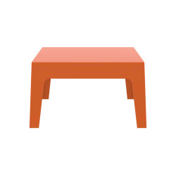 Mesa auxiliar Box 70x50 cm Naranja