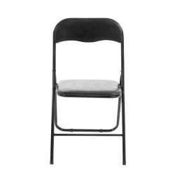 Silla plegable Felix Negro/negro