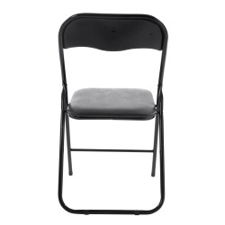 Silla plegable Felix Negro/negro