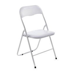 Silla plegable Felix Blanco/blanco