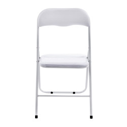 Silla plegable Felix Blanco/blanco