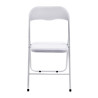 Silla plegable Felix Blanco/blanco