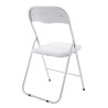 Silla plegable Felix Blanco/blanco