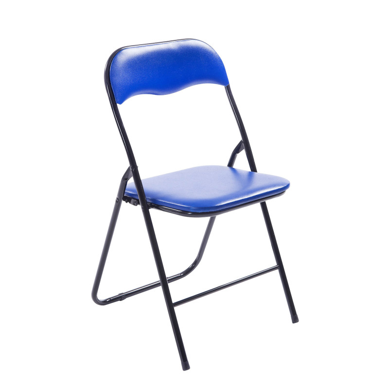 Silla plegable Felix Azul/negro