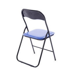 Silla plegable Felix Azul/negro