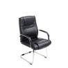 Silla Cantiléver XXL Attila Negro