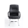 Silla Cantiléver XXL Attila Negro