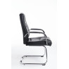 Silla Cantiléver XXL Attila Negro