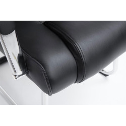 Silla Cantiléver XXL Attila Negro