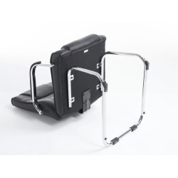 Silla Cantiléver XXL Attila Negro