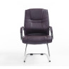 Silla Cantiléver XXL Attila Marrón
