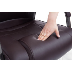 Silla Cantiléver XXL Attila Marrón