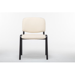 Silla de Conferencia KEN Crema