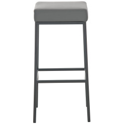 Taburete Montreal 85 Negro,Gris