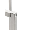 Estantería para cajas Lennert S,Acero inoxidable
