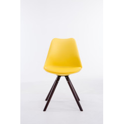 Silla visita Toulouse Rund Amarillo,Cappuccino