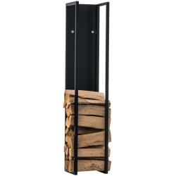 Leñero Spark Negro mate,120 cm
