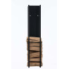 Leñero Spark Negro mate,160 cm