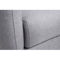 Sillón De Salón Tilgard  En Tela Gris