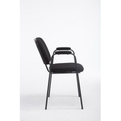 Silla de Confidente Ken Pro en Tela Negro