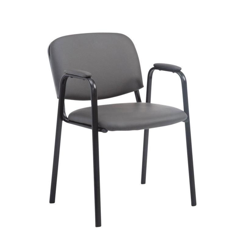 Silla Confidente Ken Pro Gris