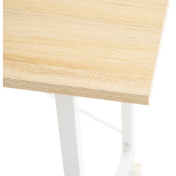 Escritorio Poe De Madera De Caoba ahorn