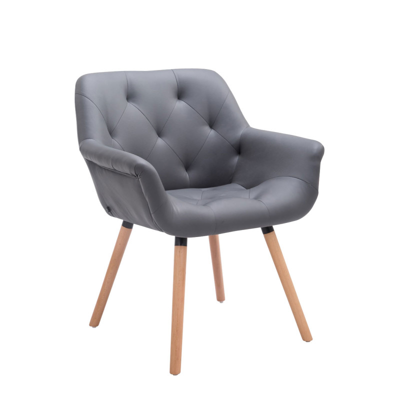 Silla de Comedor Cassidy Gris,Natural