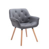 Silla de Comedor Cassidy Gris,Natural