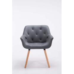 Silla de Comedor Cassidy Gris,Natural
