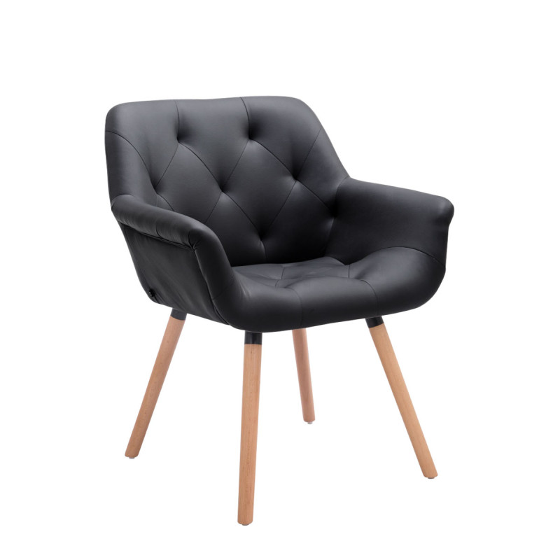 Silla de Comedor Cassidy Negro,Natural