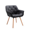 Silla de Comedor Cassidy Negro,Natural