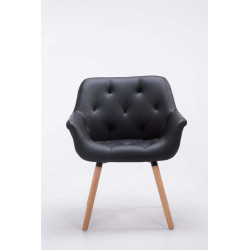Silla de Comedor Cassidy Negro,Natural