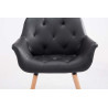 Silla de Comedor Cassidy Negro,Natural