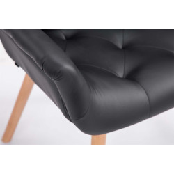 Silla de Comedor Cassidy Negro,Natural