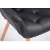 Silla de Comedor Cassidy Negro,Natural