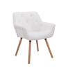 Silla de Comedor Cassidy Blanco,Natural