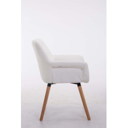 Silla de Comedor Cassidy Blanco,Natural