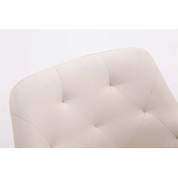 Silla De Comedor Cassidy En Tela Crema,Natural