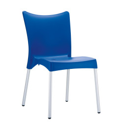 Silla Apilable  Juliette Azul