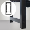 Estantería para Cajas de Bebidas Stack Negro,75x47x31 cm