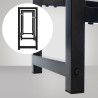 Estantería para Cajas de Bebidas Stack Negro,75x91x31 cm