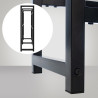 Estantería para Cajas de Bebidas Stack Negro,116x91x31 cm