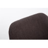 Silla De Comedor Borneo V2 En Tela Gris oscuro,Nogal
