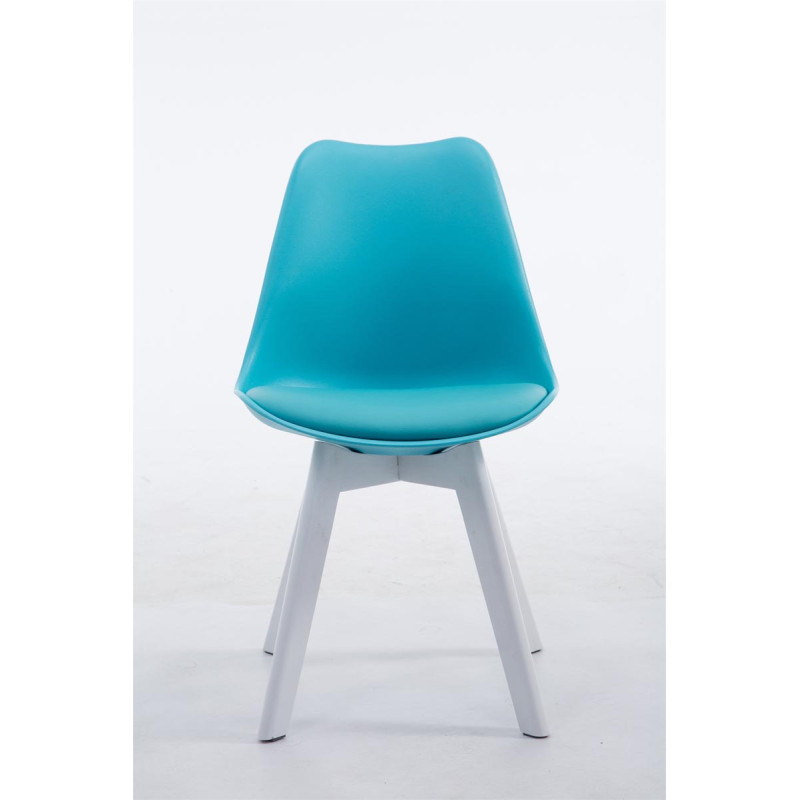 Silla De Comedor Borneo V2 Azul,Blanco