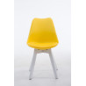 Silla De Comedor Borneo V2 Amarillo,Blanco